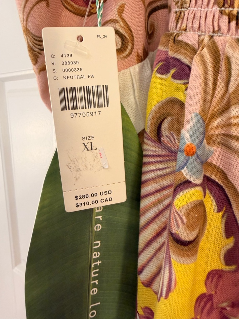 NWT Anthropology FARM RIO Sleeveless Maxi Dress Women's Size XL Maritime Magic - Picture 9 of 15